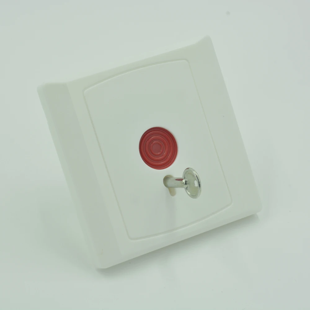 

10Pcs Panic Button For Security Alarm Wall-Mounted NC/NO Signal Options Door Release Switch Emergency Button Push Alarm