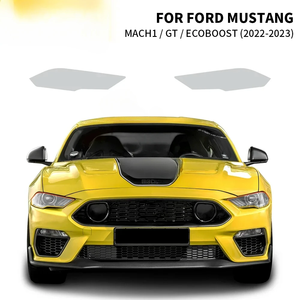 

TPU Pre Cut Sticker PPF Transparent Clear Headlight Rearview Mirror Car Paint Protection Film for Ford Mustang Mach 1 2022-2023