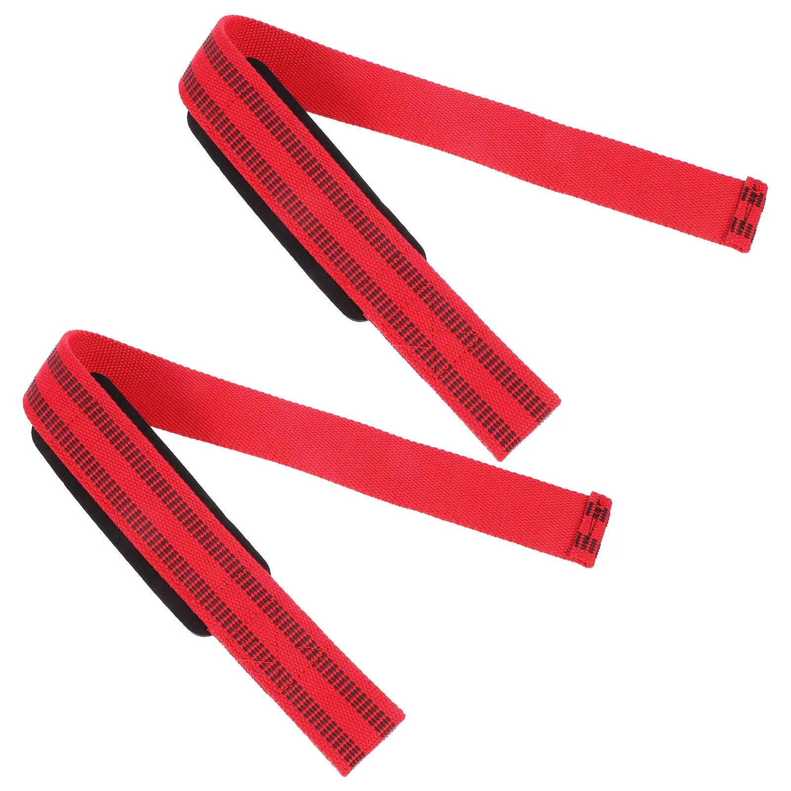 

2Pcs Wristbands Soft Polyester Supports Bodybuilding Deadlift Anti Slip Grip Straps Workout Training Protective