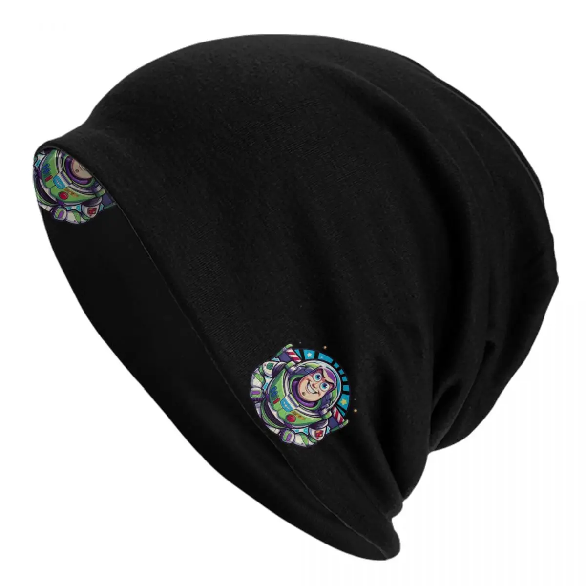 

Custom Toy Story Buzz Lightyear Skullies Beanies Caps Hip Hop Winter Warm Men Women Knit Hat Adult Unisex Bonnet Hats