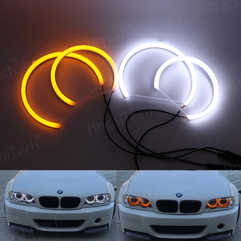 Switchback Cotton Light LED Angel Eye Dual Color do BMW serii 3 E46 316i 318i 320d 320i 323i 328i 330i 325xi 330d 1998-05 — zdjęcie 7