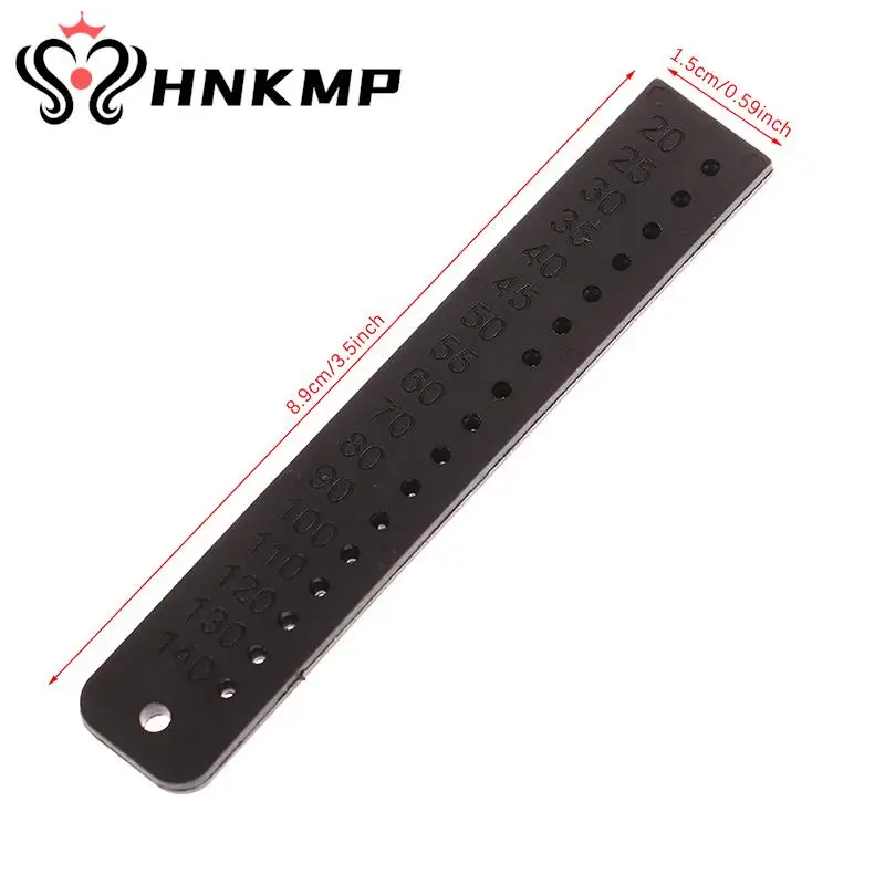 Aluminum Dental Endo Rulers For Gutta Percha Point Gauge Calibrating Measuring Ruler Span Measure Endodontic Dentistry Tool