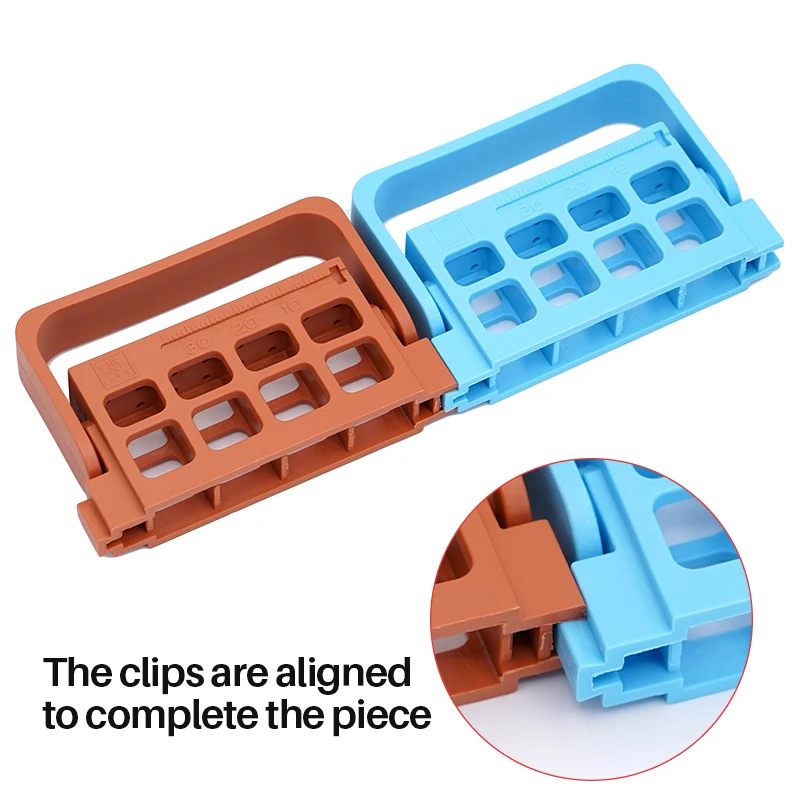 16 Holes Dental Endo Stand Root Canal File Holder Endodontic Drill Block Dentistry Sterilization Disinfection Box