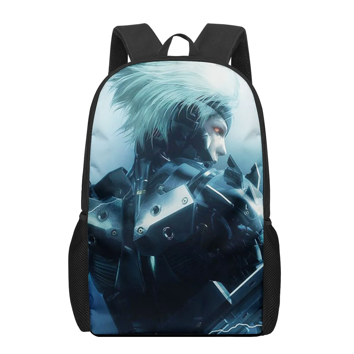 Metal Gear game 3D Pattern School Bag for Children Girls Boys Casual Book Bags Kids Backpack Boys Girls Schoolbags Bagpack