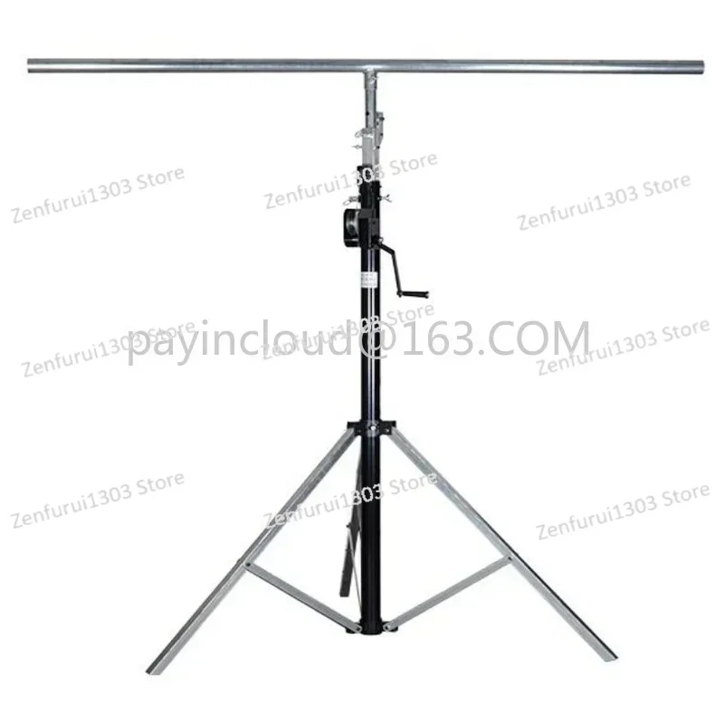 4.5 M Hand-Cranked Light Rack Beam Par Stand Wedding Lifting Bracket Mobile Stand Performance Stage Stand