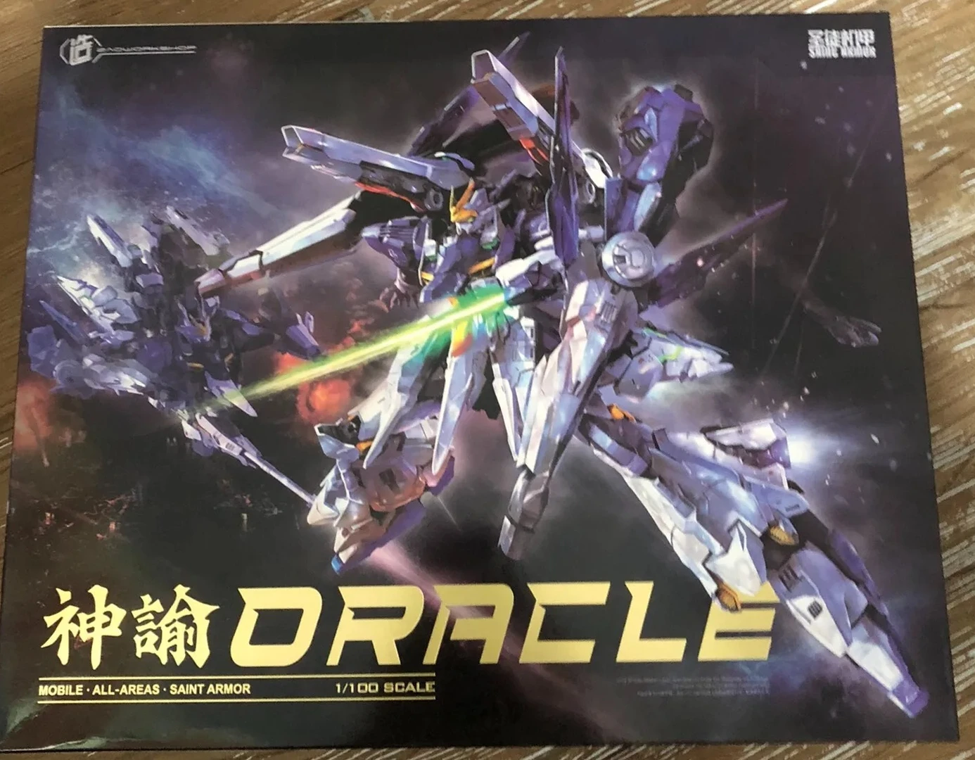 

in Stock ZAOWORKSHOP Anime ORACLE Assembling Model Mecha Model Pvc Toys SAINTS ARMOR