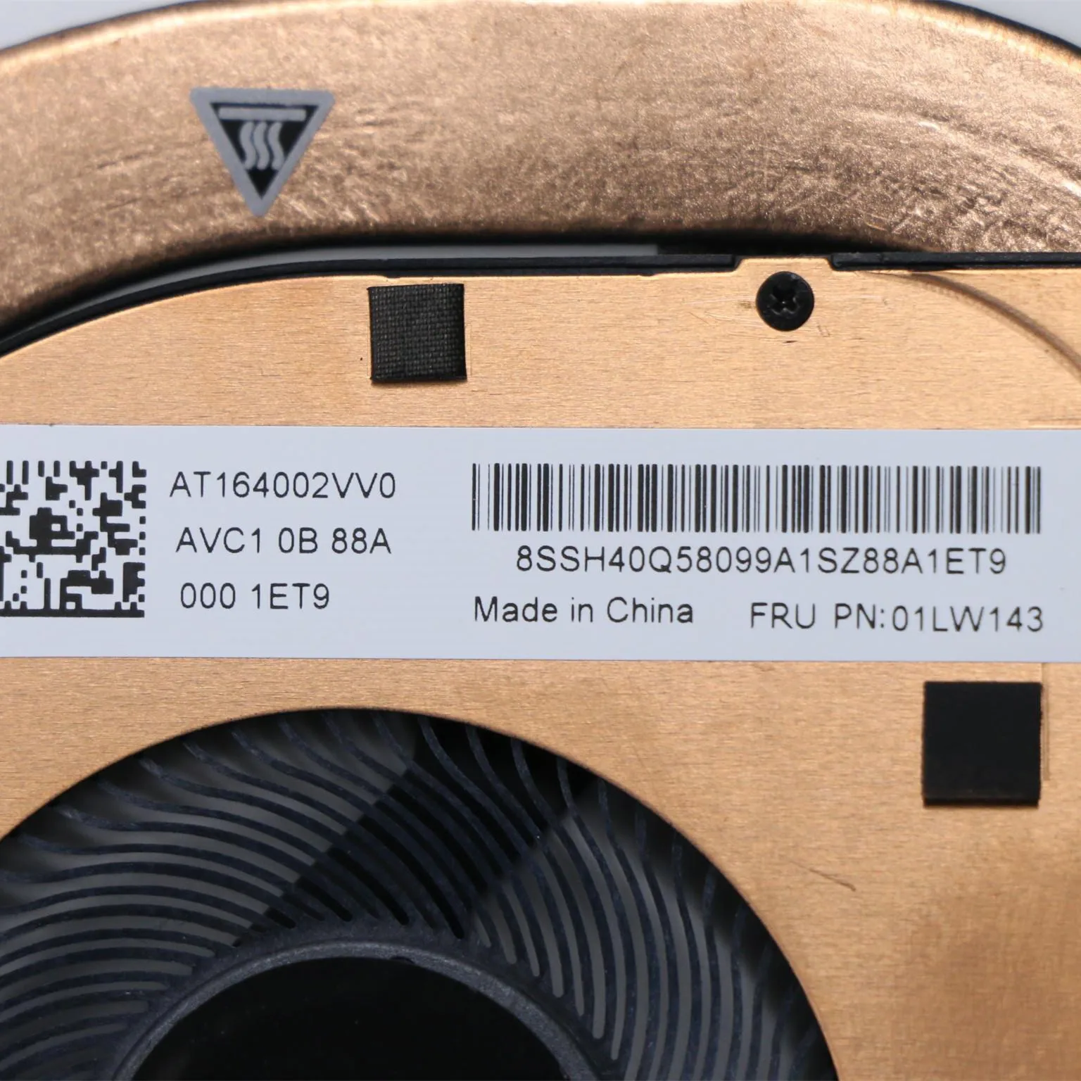 For Lenovo ThinkPad L480 L490 Laptop CPU Cooler Heatsink With Fan