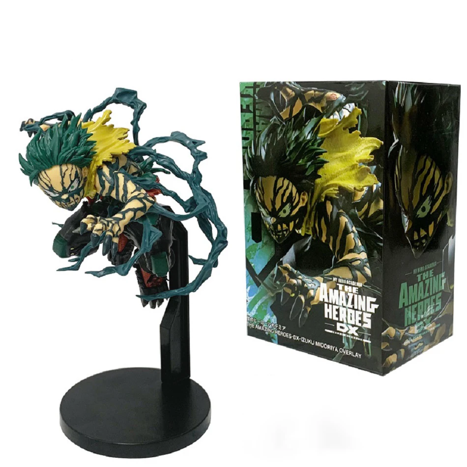 Anime My Hero Academia Anime Figures Midoriya Izuku Action Model Statue Toys Collection Hobbies Friend/classmate's birthday gift view 3