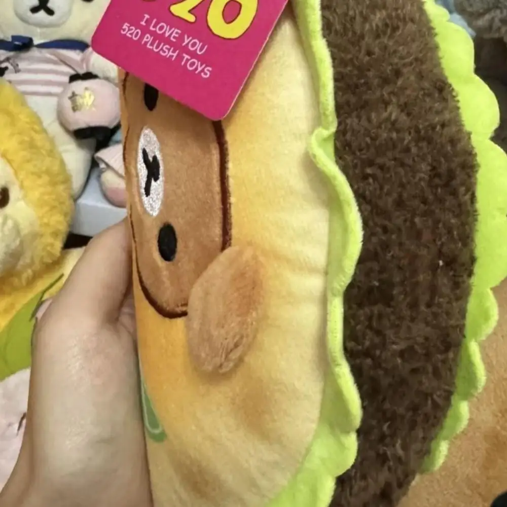 Rilakkuma Sandwich flanelowa piórnik pluszowa torba do przechowywania pędzli do makijażu Cartoon Anime peryferia artykuły papiernicze dla dzieci