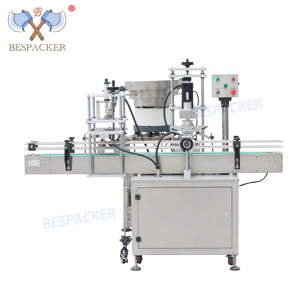 QDX-1 Automatic Plastic Glass Bottle Screw Sealing Capping Machine