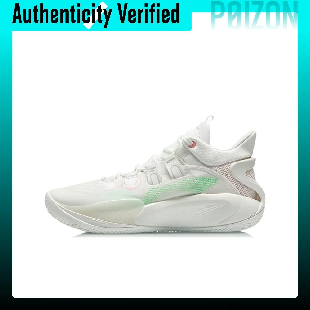 Li Ning SONIC 9 Low Textile, Synthetic Leather, TPU Cushioning Slip Resistant Abrasion Resistant Coverage Support ABAR039-5