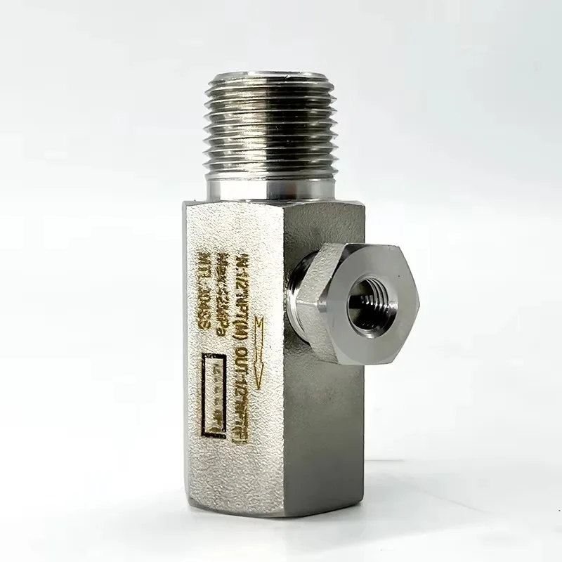 

SS304 Adjustable Pressure Snubber 0–40 MPa M20×1.5 Thread OEM