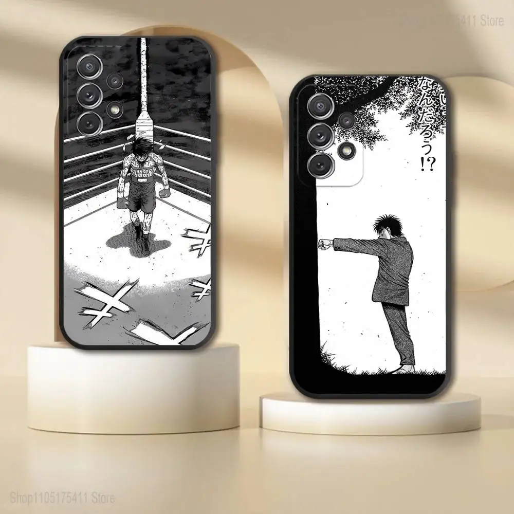 

Hajime no I-Ippo Makunouchi Phone Case For Samsung S 25,24,23,22,30,21,10,9,Ultra,Plus,Lite,FE,4,5G Black Soft Case