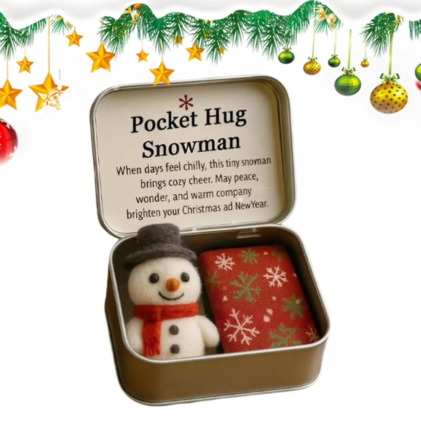 ตุ๊กตาจิ๋วแฮนด์เมด ของที่ระลึกสร้างแรงบันดาลใจ ตุ๊กตาจิ๋วพร้อมการ์ดอวยพร สำหรับวันหยุด วันเกิด แสดงความขอบคุณ โชคดี ดูแลผู้หญิง ผู้ชาย คนรัก