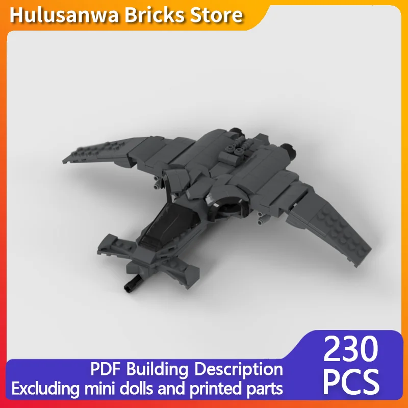 

Популярная модель фильма MOC, строительные кирпичи, современные военные форсунки-истребителя, модульные технологии, подарки, праздник, сборка, детский игрушечный костюм