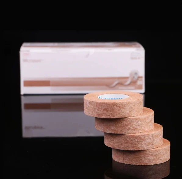 

Korea Micropore Medical Tape Skin Color Hypoallergenic Breathable Double Eyelid Application Anti-Allergy Adhesive Tape 1533