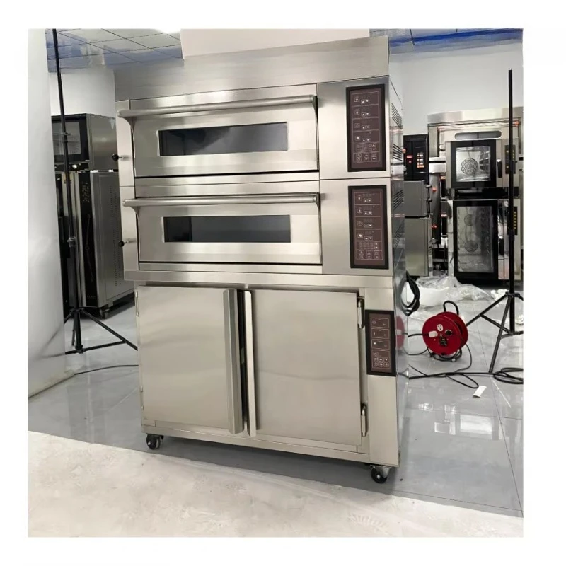 Meletino Commercial Kitchen  Making Bread Machine  Cake  Electric Bakery Equipment Combined  Pizza  Oven with Proofer