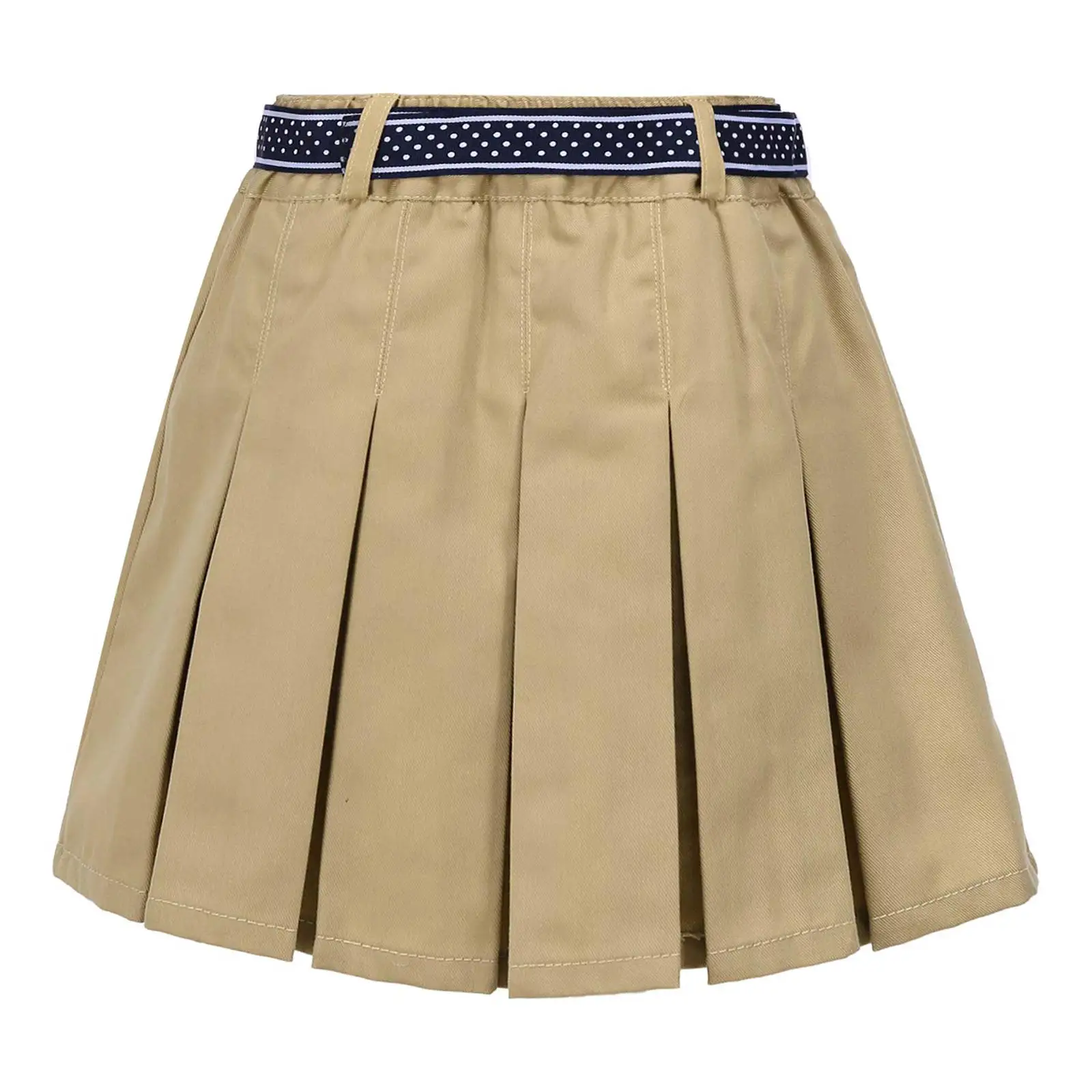 Kids Girls Fashion Casual Pleated Skirt School Uniform Miniskirt Built-in Shorts for Schoolgirl Birthday Party Stage Performance