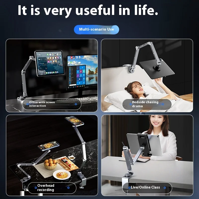 2025 New Desktop Magnetic Mobile Phone Bracket Lazy Folding Aluminum Alloy Magnetic Bracket For Tablet Mobile Phone.