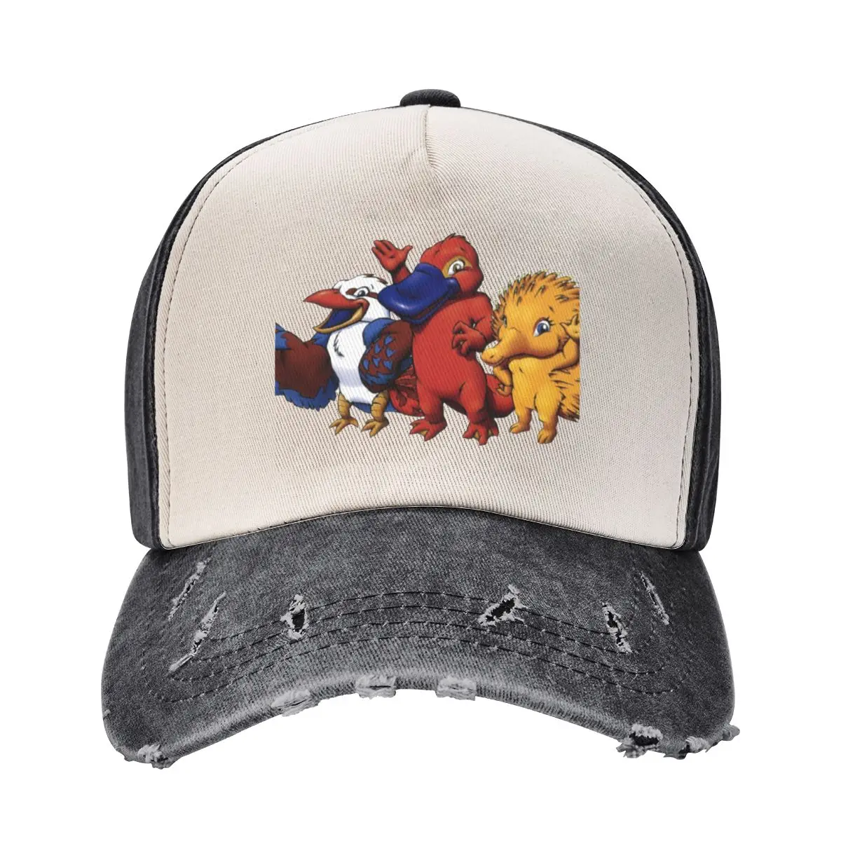 

Sydney 2000 mascots Baseball Cap Anime summer hat Trucker Cap Caps For Men Women's