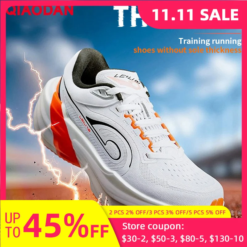

QIAODAN TG1.0 Men's 2025 Marathon Racing Shoes Shock Absorbing High Rebound Distance Training Running Sneakers QDB023253285