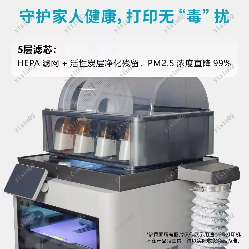 3D Printer Dust Filter Compatible with P2S P2SC Specialized Filtration Accessory