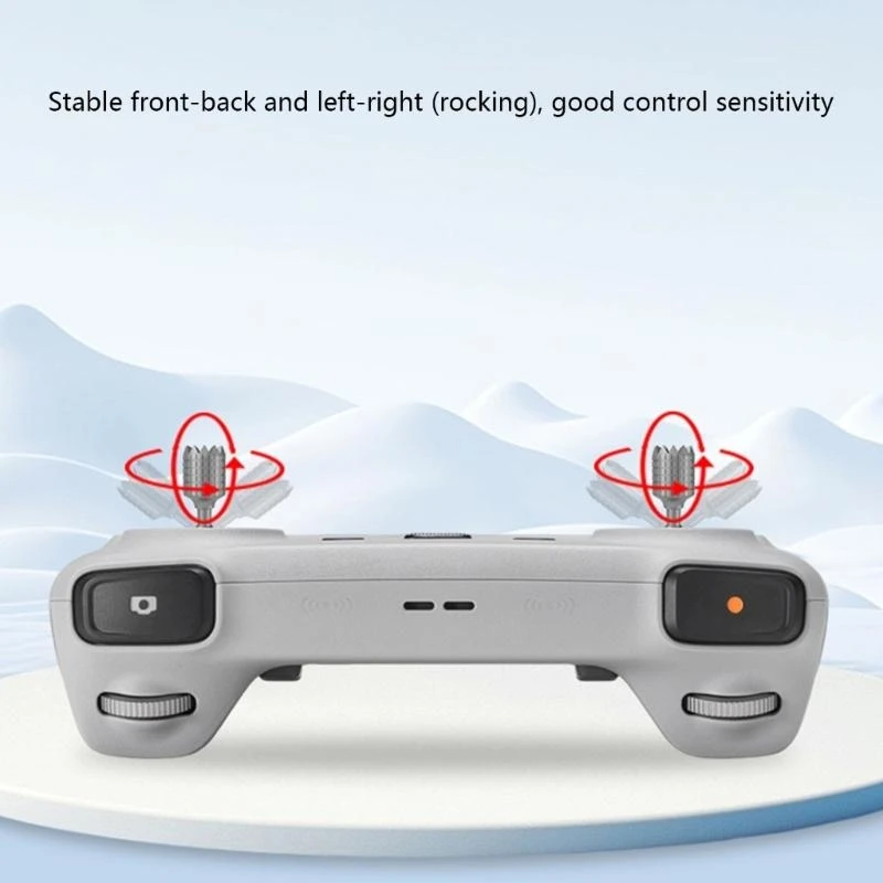 عصا تحكم Q5WA احترافية للطائرات بدون طيار بتصميم من سبائك الألومنيوم لجهاز التحكم عن بعد Mini 4 الاحترافي