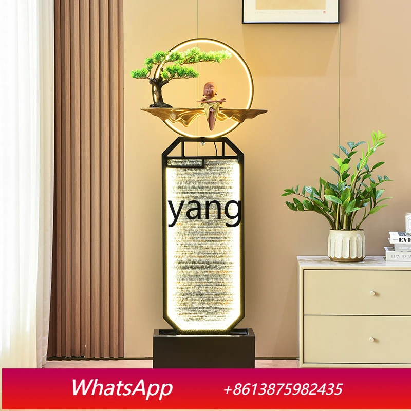 LM modern simple circulation flowing water living room villa decoration lucky fountain water feature ornament gift