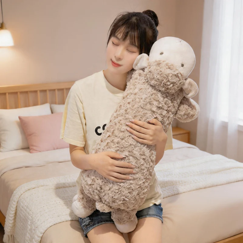 Soft Sheep Pillow Cute Lamb Cushion Seat Sofa Bedding Lovely Animal Themed Decorative Pillow for Home