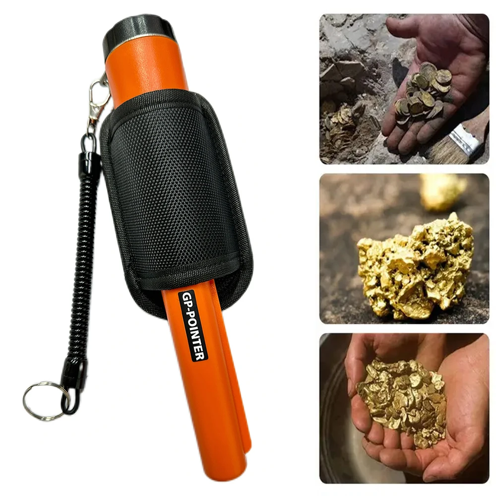 كاشف معادن احترافي محمول مقاوم للماء مع 360 درجة °   تقنية المسح الجانبي لصيد الكنز في الهواء الطلق والبحث عن الذهب