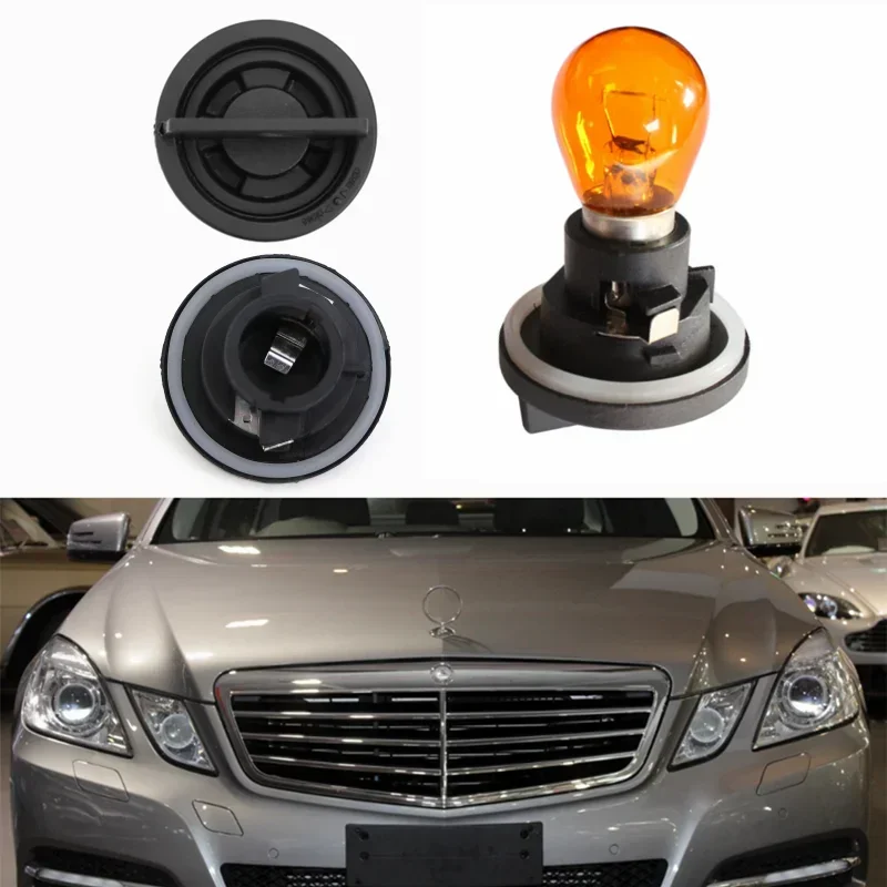 Light Socket Bulb In Headlight Front indicator Base Holder For Mercedes Benz E-Class W212 E200 E220 E250 E350 E500 E63 AMG 09-12