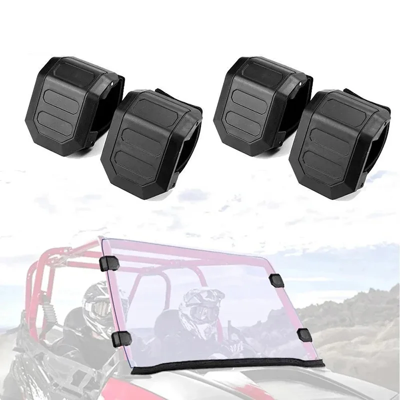 

UTV Windshield Window HD Clamp for Can-Am Maverick x3 1000 Commander For Honda Pioneer Compatible with Polaris RZR for cf moto