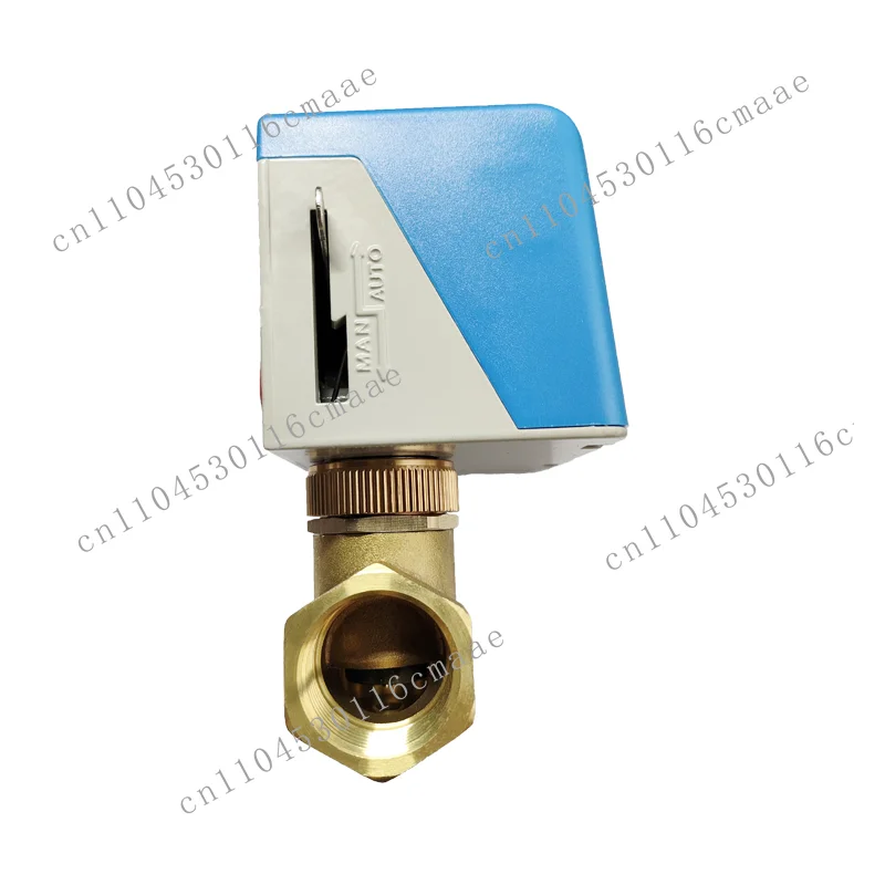 Two Way Electric Water Valve for Fan Coil of Central Air Conditioning Brass Motorized Ball Valve with