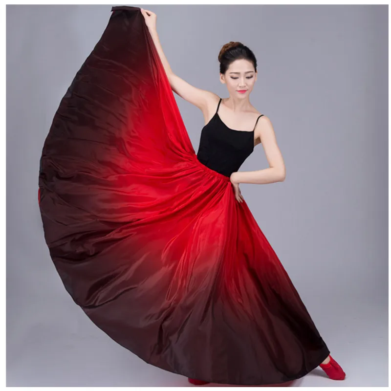 720 Belly Danc Gypsy Skirt Belly Dance Ruffle Flamenco Skirt New Belly Dancing Large Skirts Belly Dance Skirt Flamingo Costume