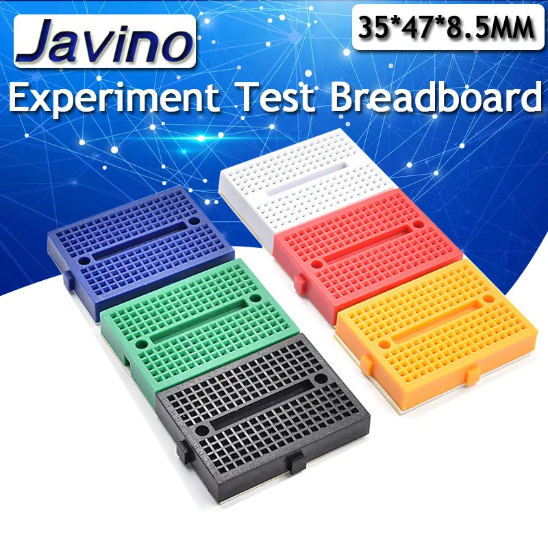 SYB-170 Mini Solderless Prototype Experiment Test Breadboard 170 Tie-points 35*47*8.5mm