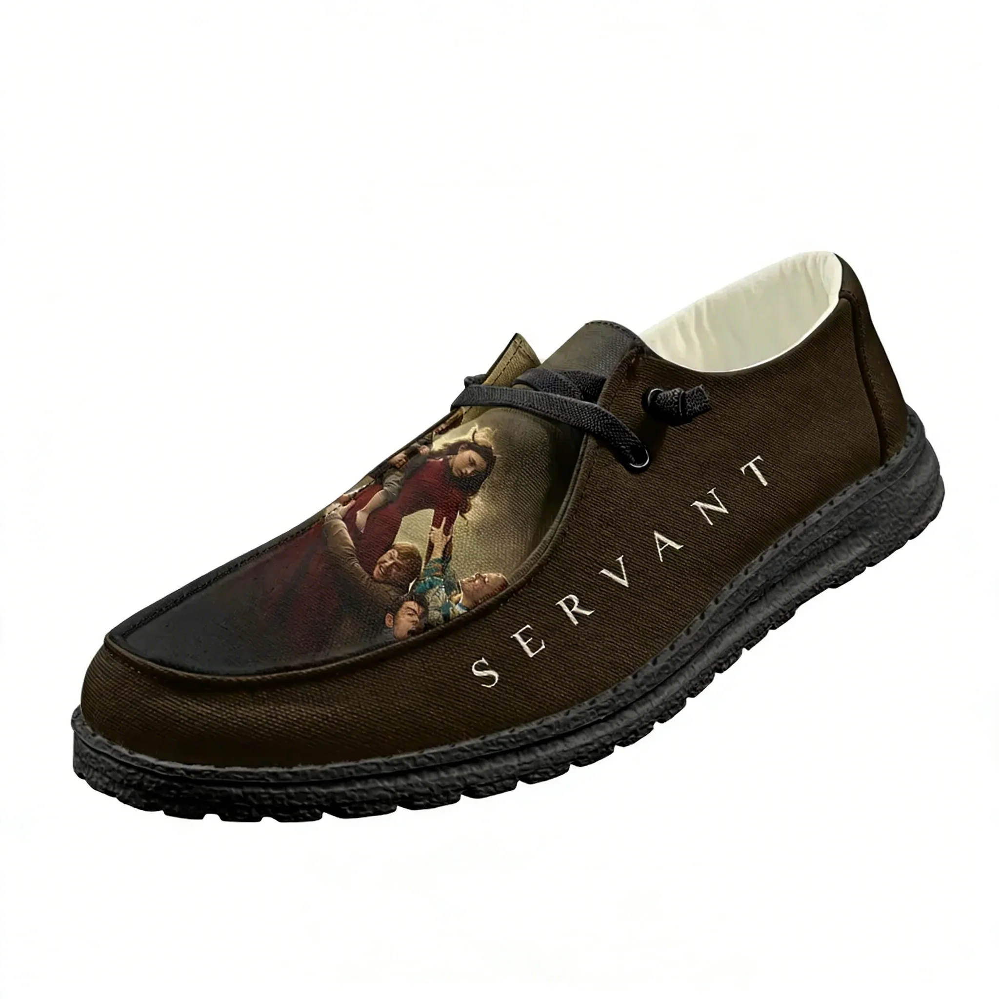 

Servant Casual Shoes Mens Womens Flat Footwear Indoor Outdoor Lightweight Shoes Fashion Popular Patterns Customized Shoes