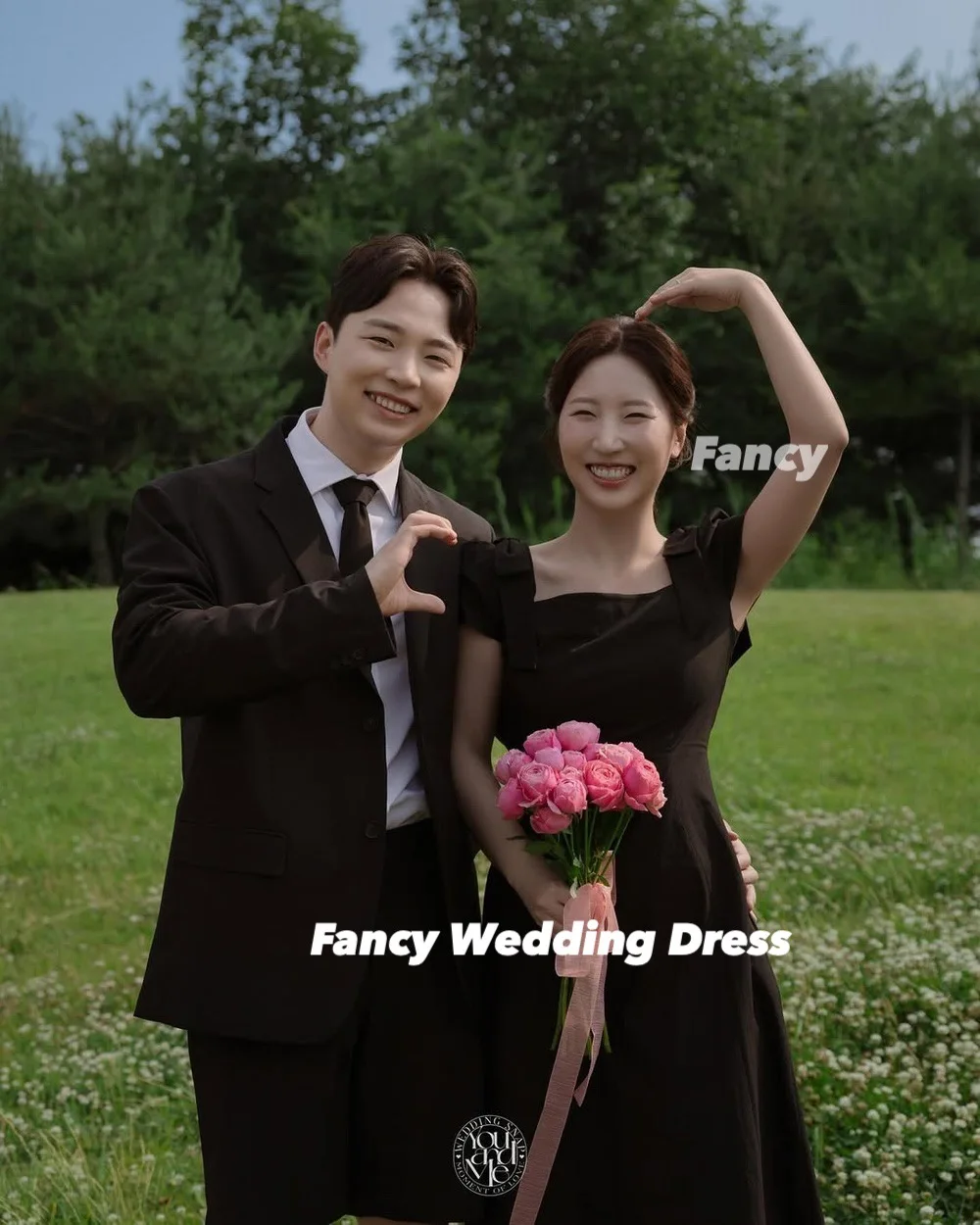 ファンシー シンプル スクエアネック イブニングドレス Aライン 弾性サテン プロムドレス フロアレングス バックコルセット フォーマルオケージョンドレス カスタマイズ