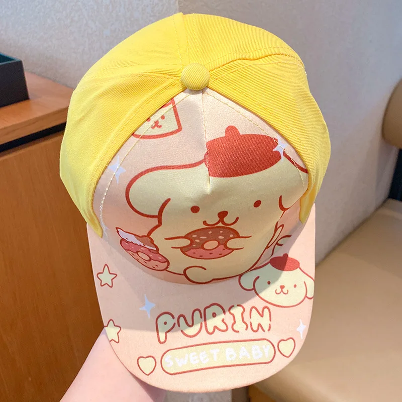 Wysokiej jakości bawełniana czapka z daszkiem marki Sanrio Hello Kitty Snapback dla dziecka Hip Hop Dad Hat Trucker Mesh Hat Dropshipping