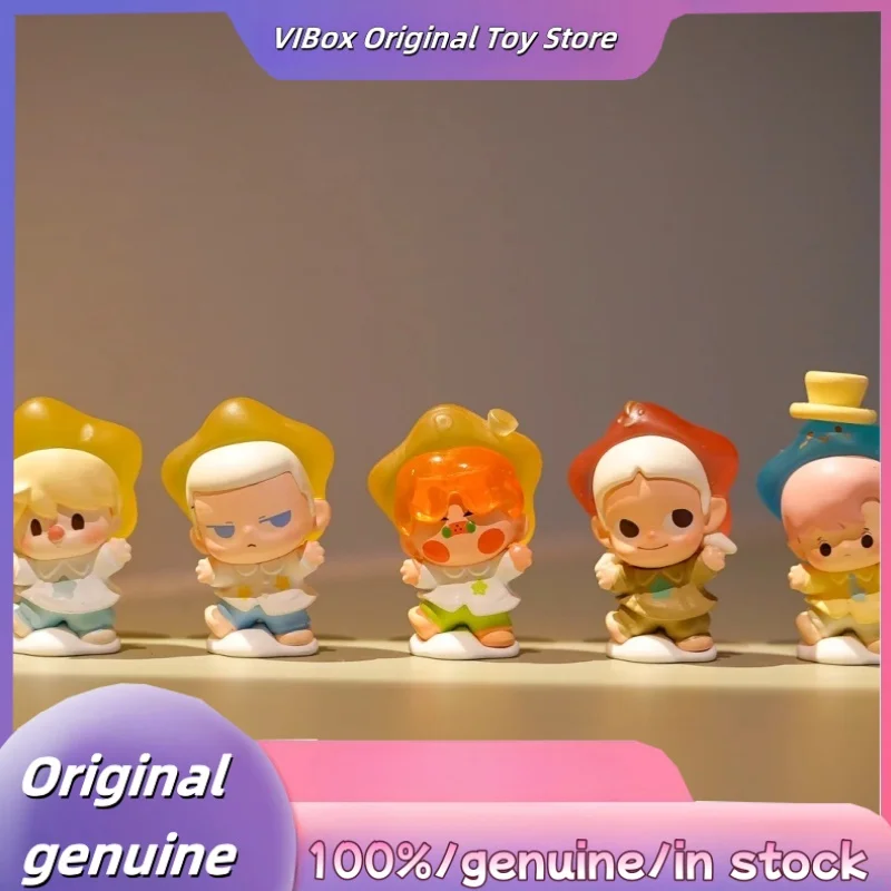 حقيقي POPMART Goodnight ، Night Sky Series Pop Bean صندوق أعمى نموذج صغير سلسلة تضيء حقيبة أعمى صندوق غامض لطيف هدية