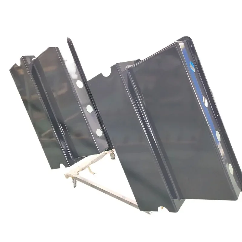 

Modified vehicle side panels, custom vehicle panels, construction vehicle shrouds, guard panels, side panels