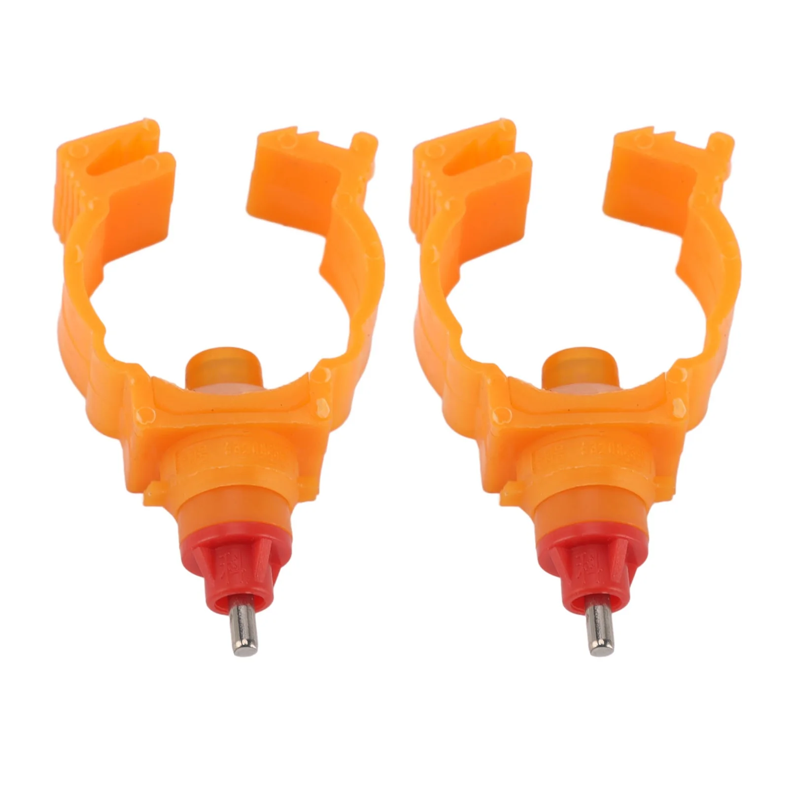 

100pcs Chicken Nipple Drinking Fountains ABS Spring Bayonet G3/4 Poultry Water Drinker Nipples Clip for Home Farm