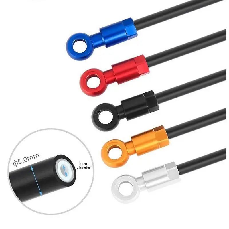 1set Bicycle Hydraulic Brake Banjo Fitting Kit Aluminum Alloy BH90 Compatible Oil Needle Olive Head For Road Bike Mountain Bike