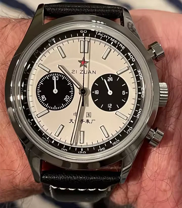 1963 Pilot Quartz Watch Fashion Casual Men's Luxury Business Chronograph Stainless Steel Date Display Sports Watch Reloj Hombre