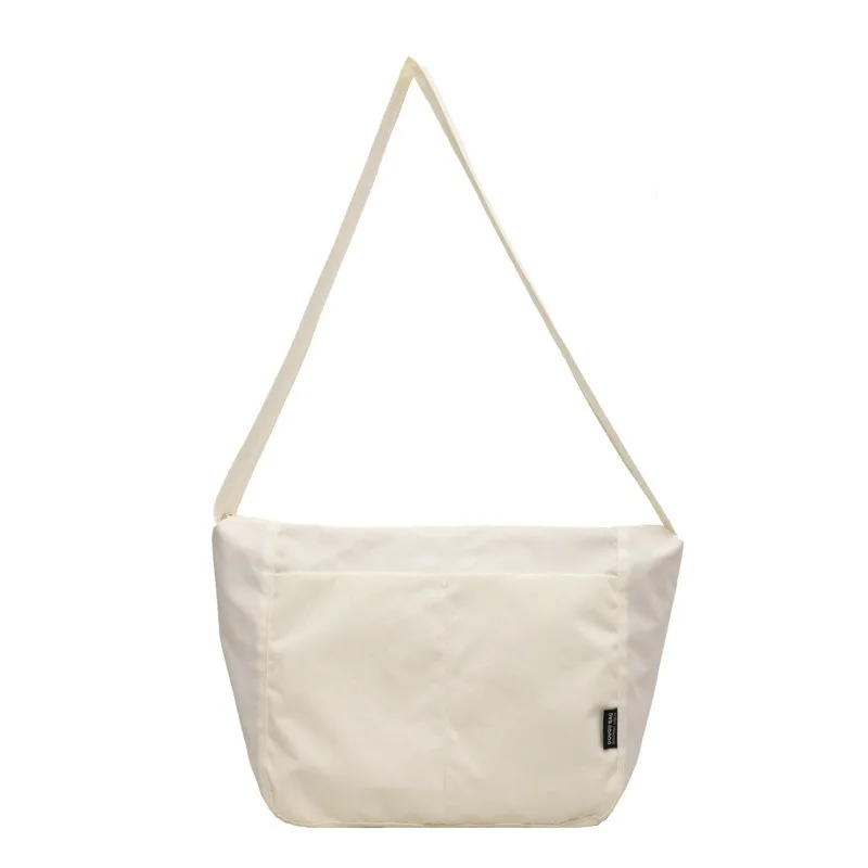 

Simple And Versatile Waterproof Nylon Casual Shoulder Bag For Women New Niche Large Capacity Commuting Canvas Women's Handbag