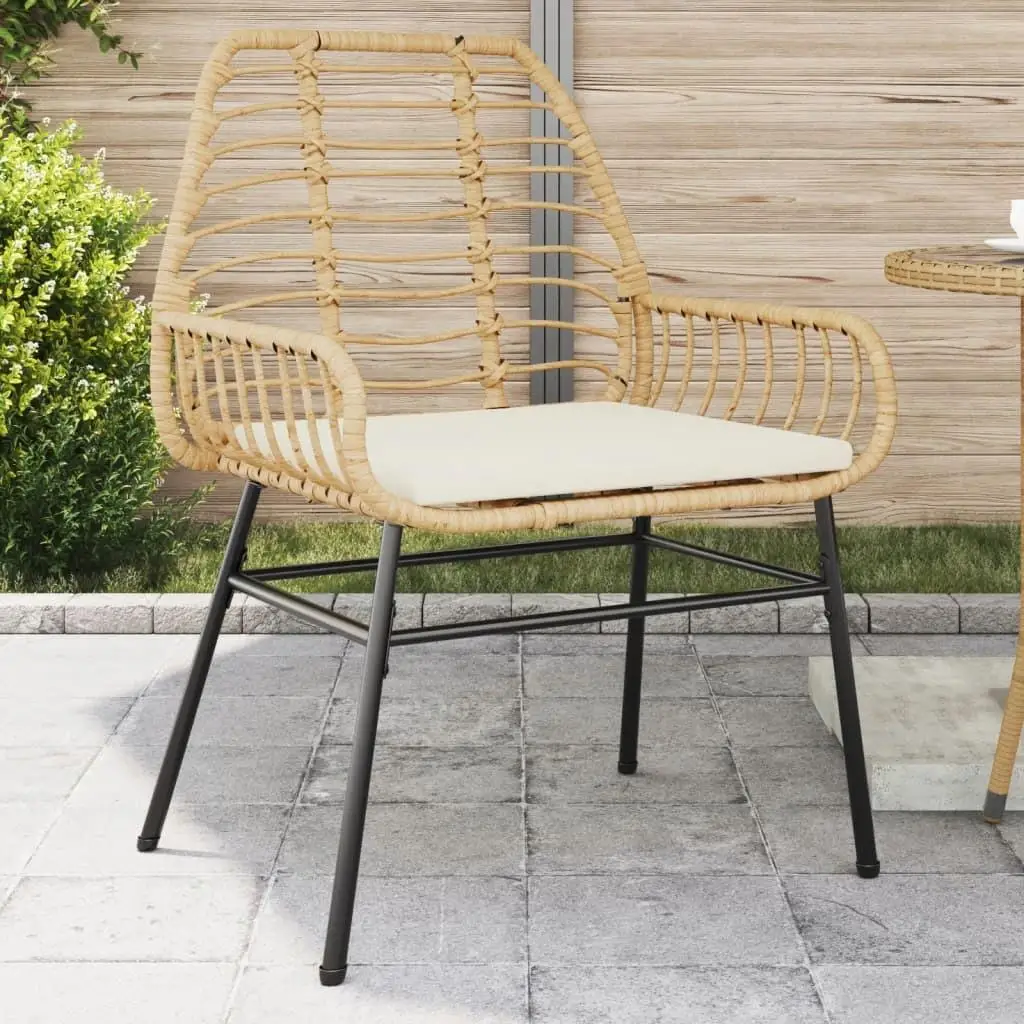 

Garden Chair Brown PE Rattan Medium Removable Covers Outdoor Furniture Cushion Protective Protector Set