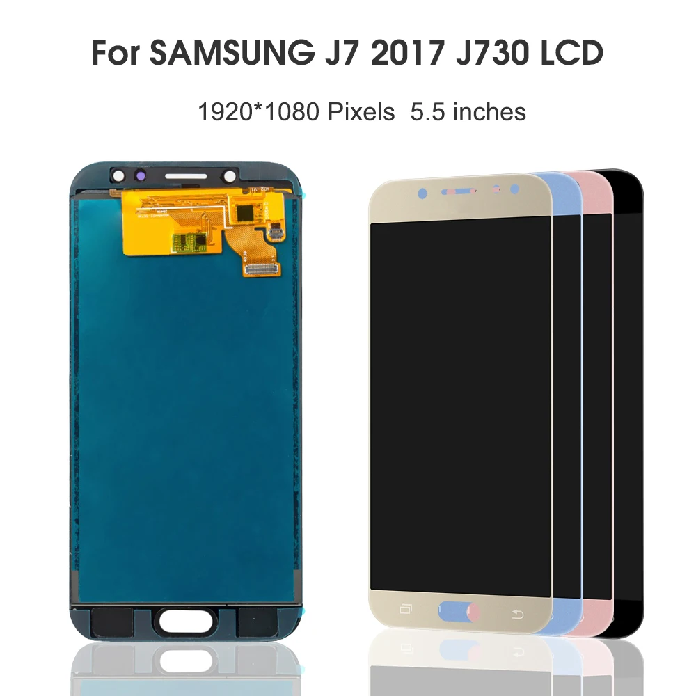 Display Screen for Samsung Galaxy J7 Pro J730 J730F J730G Lcd Display Touch Screen Digitizer Assembly Replacement