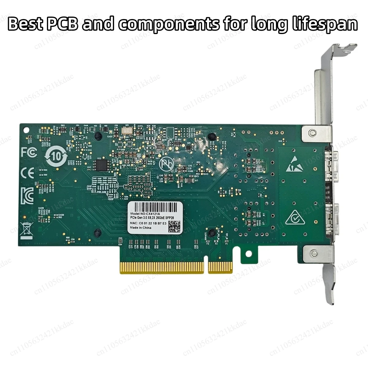 NEW OEM for Mellanox MCX4121A-ACAT ConnectX-4 Lx EN network interface card, 25GbE dual-port SFP28, PCIe3.0 x8 - view 3