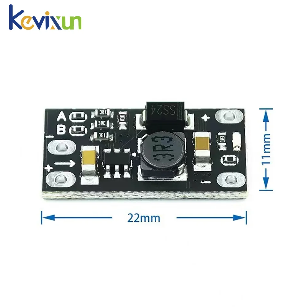 5/10pcs Mini DC-DC Boost Module, Converts 3.7V To 12V Supports 5V/8V/9V/12V Output, Perfect for Lithium Battery Boost Electronic