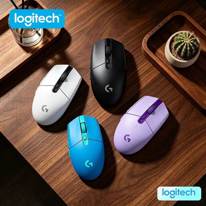

Logitech G304 LIGHTSPEED Wireless Mouse 12000 DPI HERO Sensor 1ms Latency 250hr Battery Budget Gaming Multi-Surface Users