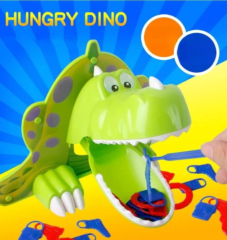 Family Party Board Games Toys Dinosaur Dinner Parent-child Interactive Puzzle Table Games Toys Funny Gathering Prop Gift for Kid